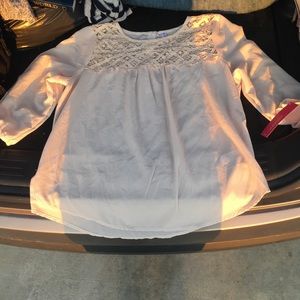 Extra Large Cream Xhilaration Top